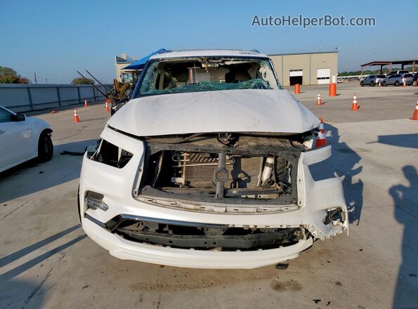 JN8AZ2AF9M9716541 2021 INFINITI QX80 White Вид спереду