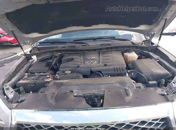 JN8AZ2AF9P9755652 2023 INFINITI QX80 Silver Vista trasera