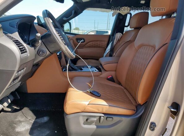 JN8AZ2BEXP9306714 2023 INFINITI QX80 Tan Սալոնի դիմացի տեսք