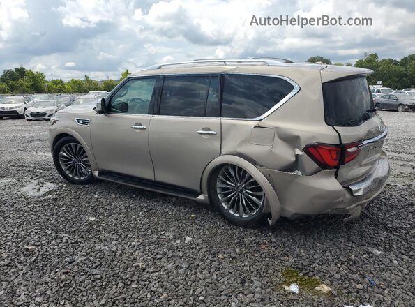 JN8AZ2BFXM9720998 2021 INFINITI QX80 Beige Tył lewy
