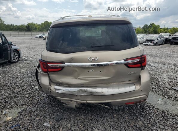 JN8AZ2BFXM9720998 2021 INFINITI QX80 Beige Widok z tyłu