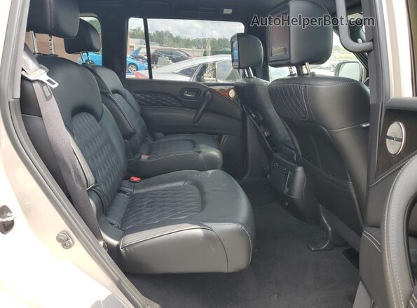 JN8AZ2BFXM9720998 2021 INFINITI QX80 Beige Widok wnętrza z tyłu