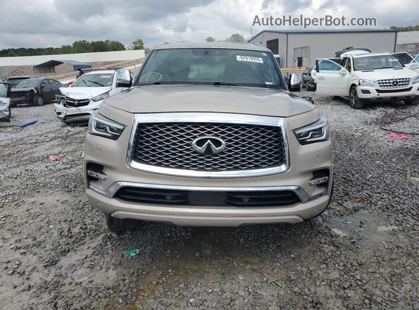 JN8AZ2BFXM9720998 2021 INFINITI QX80 Beige Widok z przodu