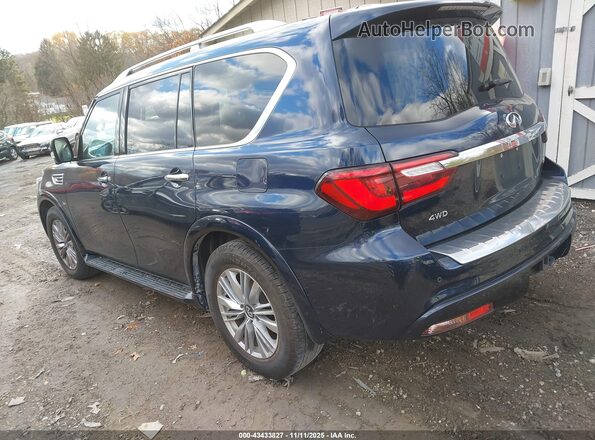 JN8AZ2NE5L9253667 2020 INFINITI QX80 Blue Tył lewy