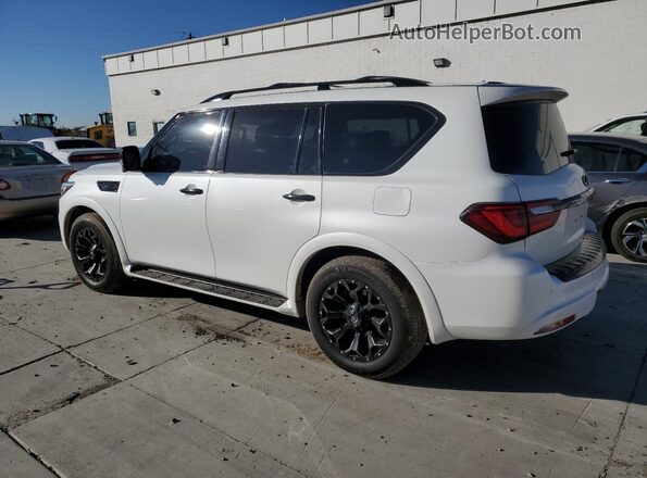 JN8AZ2NE8K9236795 2019 INFINITI QX80 White უკანა მარცხენა