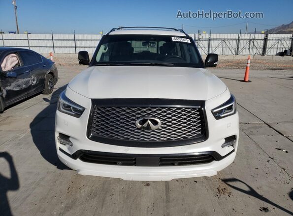 JN8AZ2NE8K9236795 2019 INFINITI QX80 White წინა ხედი