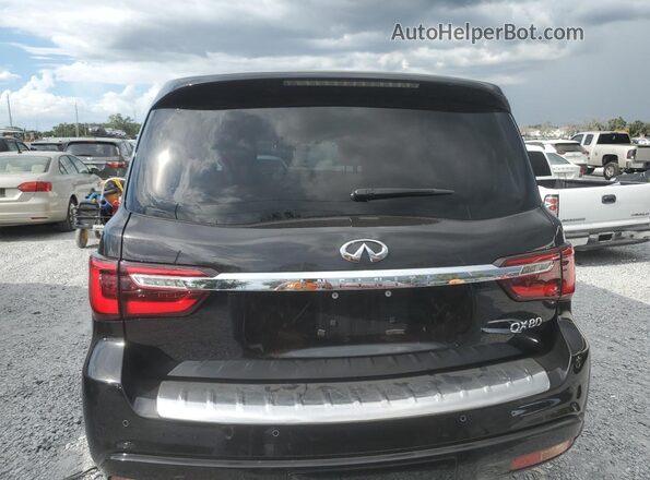 JN8AZ2NF2K9683857 2019 INFINITI QX80 Черный Вид сзади