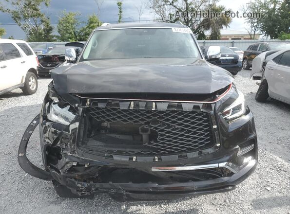 JN8AZ2NF2K9683857 2019 INFINITI QX80 Черный Вид спереди