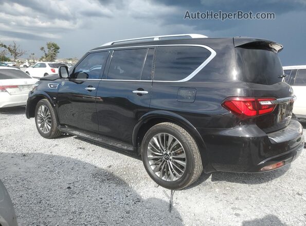 JN8AZ2NF2K9683857 2019 INFINITI QX80 Черный Задняя левая четверть