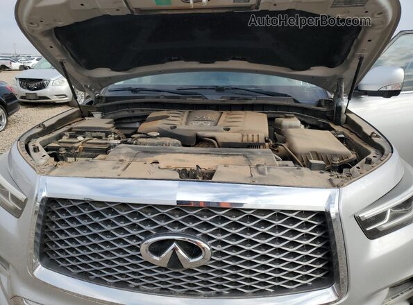 JN8AZ2NF6K9681500 2019 INFINITI QX80 Серебряный Вид подкапотного пространства