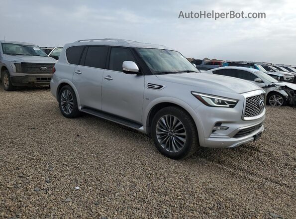 JN8AZ2NF6K9681500 2019 INFINITI QX80 Серебряный Передняя правая четверть