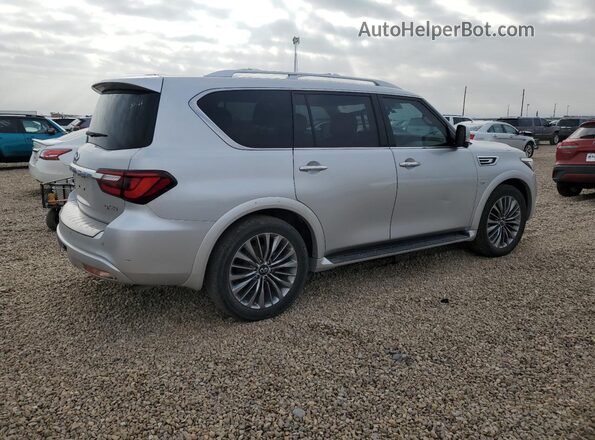 JN8AZ2NF6K9681500 2019 INFINITI QX80 Серебряный Задняя правая четверть