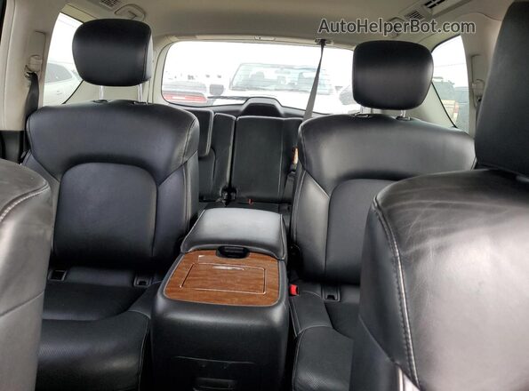 JN8AZ2NF6K9681500 2019 INFINITI QX80 Серебряный Вид задних сидений