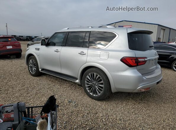 JN8AZ2NF6K9681500 2019 INFINITI QX80 Серебряный Задняя левая четверть