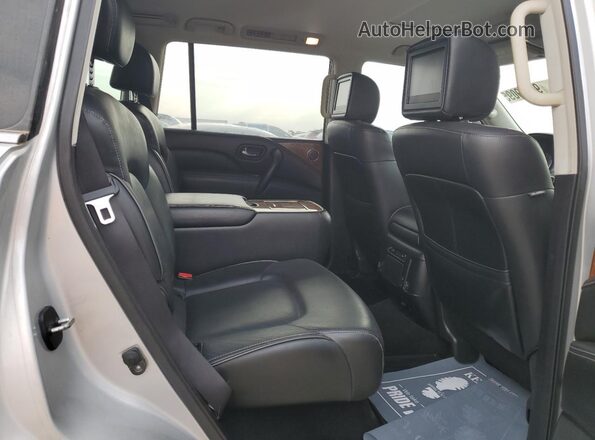 JN8AZ2NF6K9681500 2019 INFINITI QX80 Серебряный Вид задней части салона