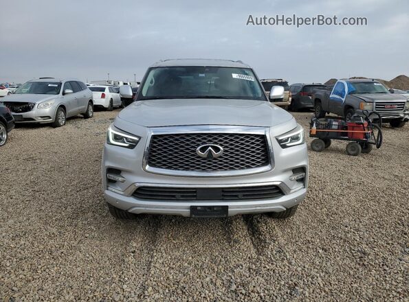 JN8AZ2NF6K9681500 2019 INFINITI QX80 Серебряный Вид спереди