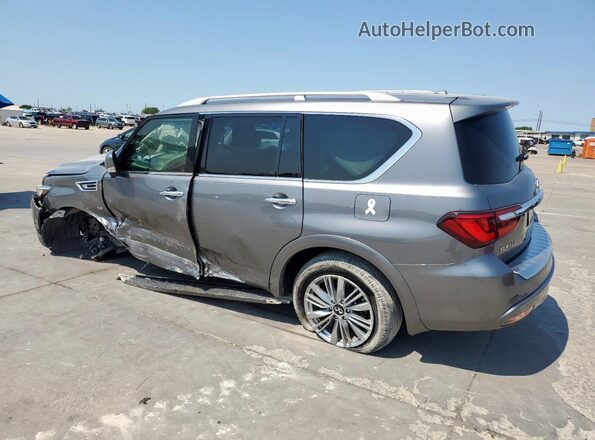JN8AZ2NF7L9700458 2020 INFINITI QX80 Серый Задняя левая четверть