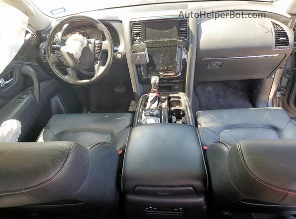 JN8AZ2NF7L9700458 2020 INFINITI QX80 Серый Вид панели приборов