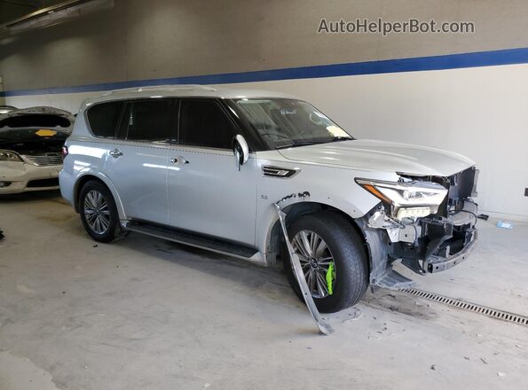 JN8AZ2NF7L9702677 2020 INFINITI QX80 Silver Առջևի աջ