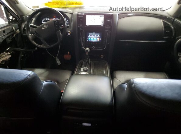 JN8AZ2NF7L9702677 2020 INFINITI QX80 Silver Առջևի վահանակի տեսք