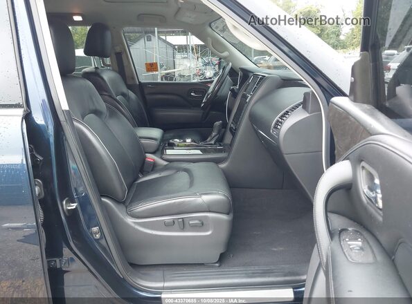 JN8AZ2NF8L9702526 2020 INFINITI QX80 Blue Front interior view