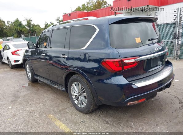 JN8AZ2NF8L9702526 2020 INFINITI QX80 Blue Rear left