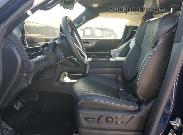 JN8AZ3CC4S9600945 2025 INFINITI QX80 Blue Вид салону спереду