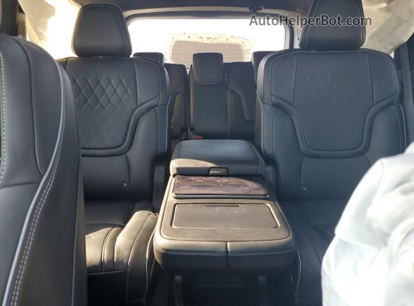 JN8AZ3CC4S9600945 2025 INFINITI QX80 Blue Вид задніх сидінь