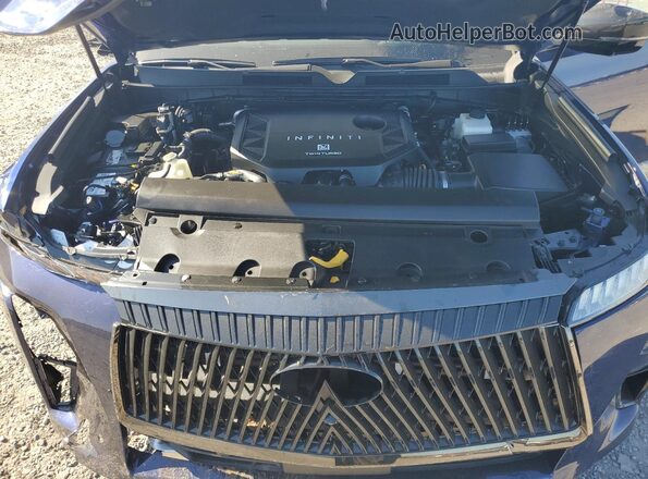 JN8AZ3CC4S9600945 2025 INFINITI QX80 Blue Вид підкапотного простору