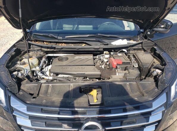 JN8BT3BA7RW354359 2024 NISSAN ROGUE Черный Вид подкапотного пространства