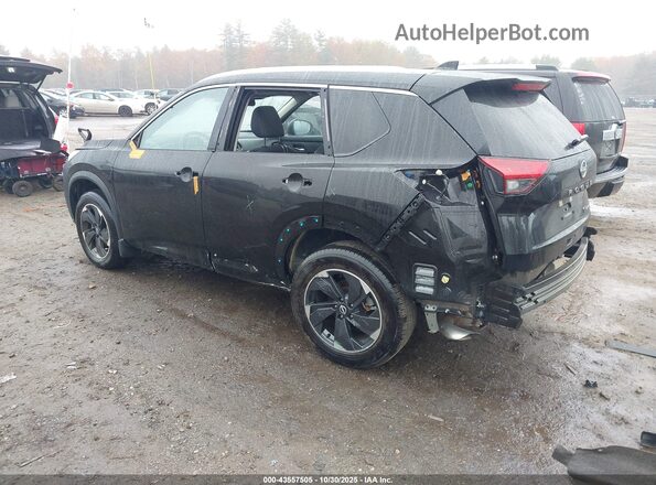 JN8BT3BB8RW438084 2024 NISSAN ROGUE Черный Задняя левая четверть