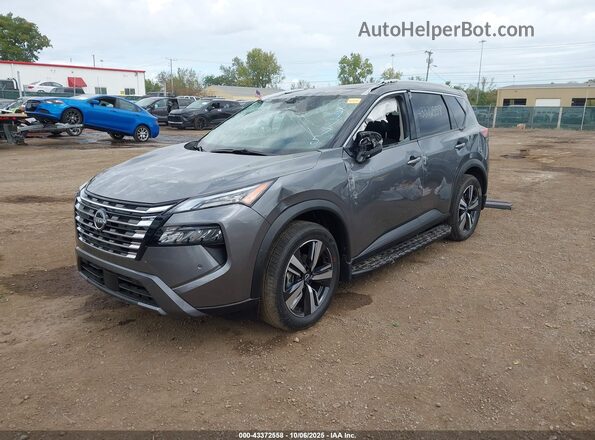 JN8BT3CB6SW429775 2025 NISSAN ROGUE Gray Передня ліва чверть