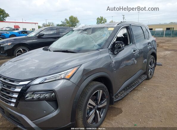 JN8BT3CB6SW429775 2025 NISSAN ROGUE Gray Панорамний вид салону 360°