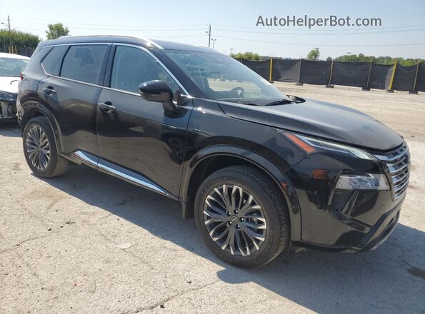 JN8BT3DD5RW455696 2024 NISSAN ROGUE Черный Передняя правая четверть