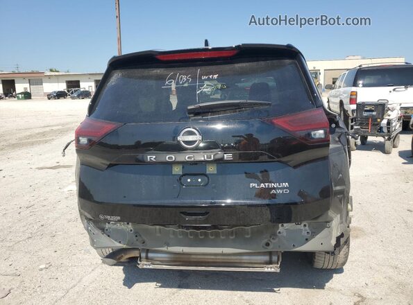 JN8BT3DD5RW455696 2024 NISSAN ROGUE Черный Вид сзади