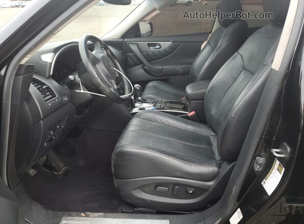 JN8CS1MU0HM142187 2017 INFINITI QX70 Black Vista interior delantera