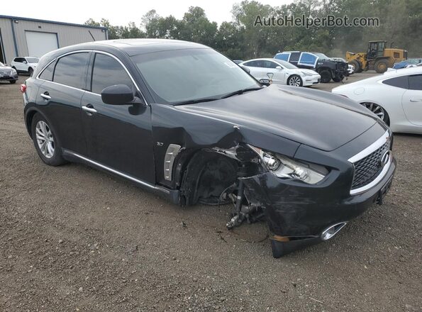 JN8CS1MU0HM142187 2017 INFINITI QX70 Black Delantero derecho