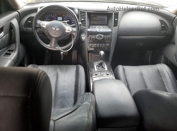 JN8CS1MU0HM142187 2017 INFINITI QX70 Black Vista del salpicadero