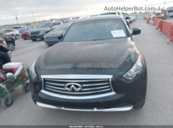 JN8CS1MU2HM140246 2017 INFINITI QX70 Black Vista frontal