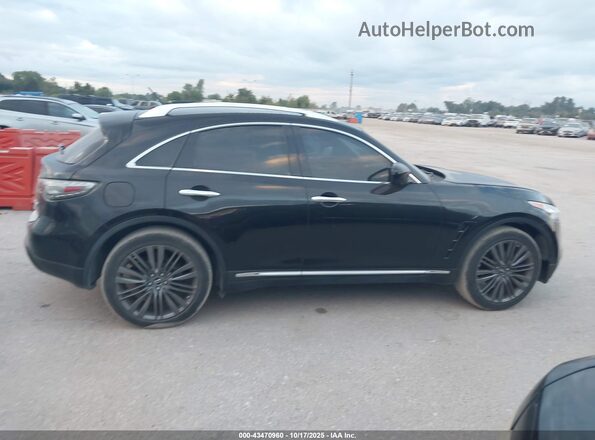 JN8CS1MU2HM140246 2017 INFINITI QX70 Black Vista interior trasera