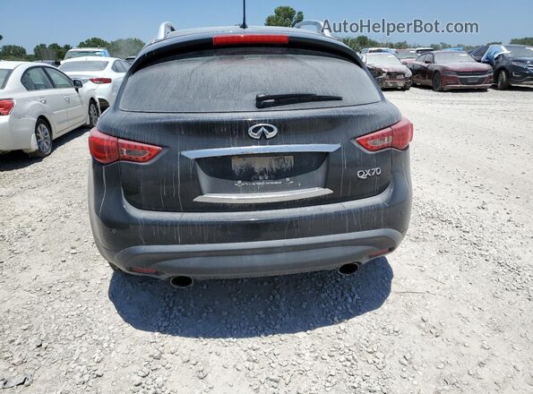 JN8CS1MU2HM140537 2017 INFINITI QX70 Black Vista trasera