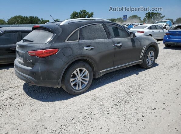 JN8CS1MU2HM140537 2017 INFINITI QX70 Black Trasero derecho