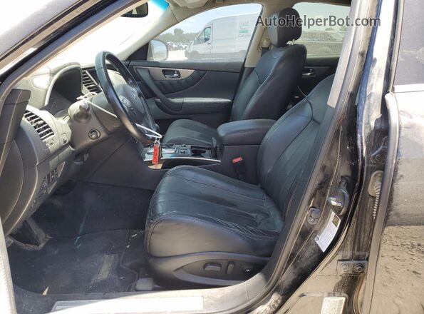 JN8CS1MU2HM140537 2017 INFINITI QX70 Black Vista interior delantera