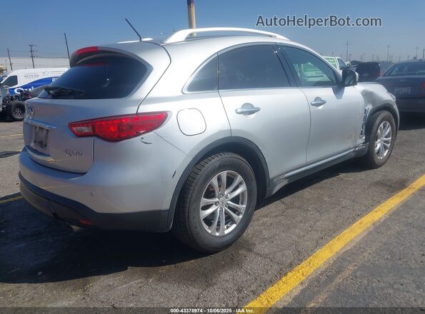 JN8CS1MW6HM413268 2017 INFINITI QX70 Silver 