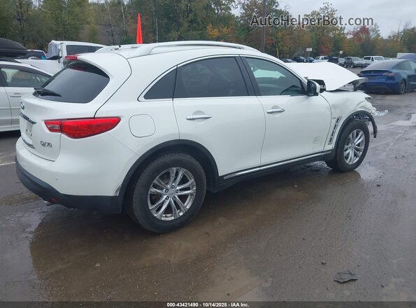 JN8CS1MW8HM413370 2017 INFINITI QX70 Белый 