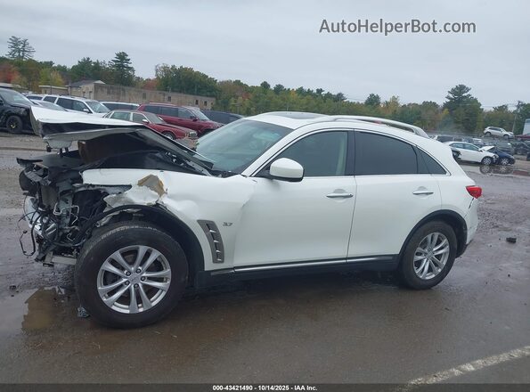 JN8CS1MW8HM413370 2017 INFINITI QX70 Белый 