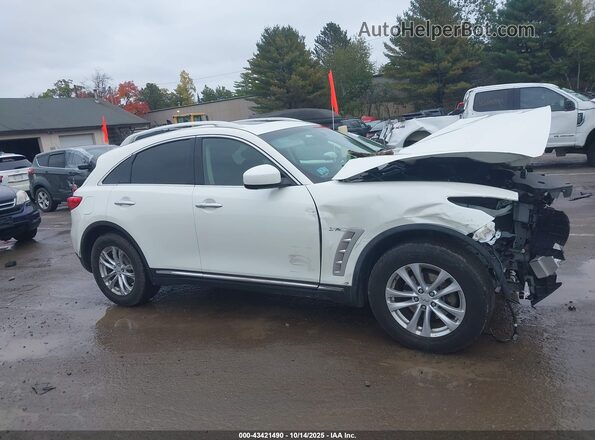 JN8CS1MW8HM413370 2017 INFINITI QX70 Белый 
