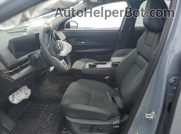 JN8DF0BF1SM769009 2025 NISSAN ARIYA Gray Вид салону спереду