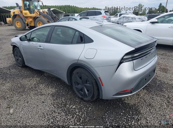 JTDACACU0R3024603 2024 TOYOTA PRIUS PRIME Серебряный Задняя левая четверть