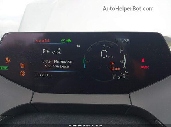 JTDACACU0R3024603 2024 TOYOTA PRIUS PRIME Серебряный Вид задних сидений